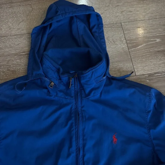 Vintage Polo Ralph Lauren Royal Blue Zip-Up Jacket - Picture 2 of 10